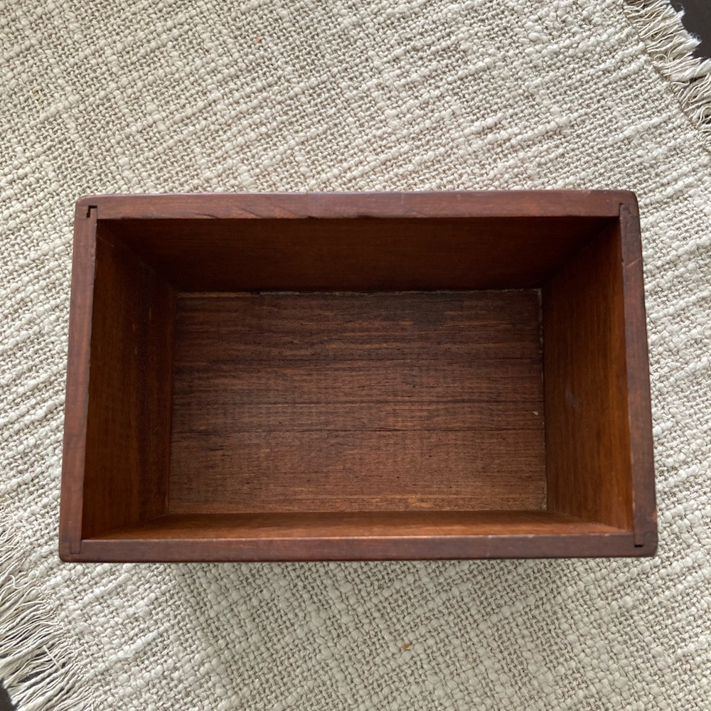 Classic Wooden Recipe Box - Picture 6 of 9
